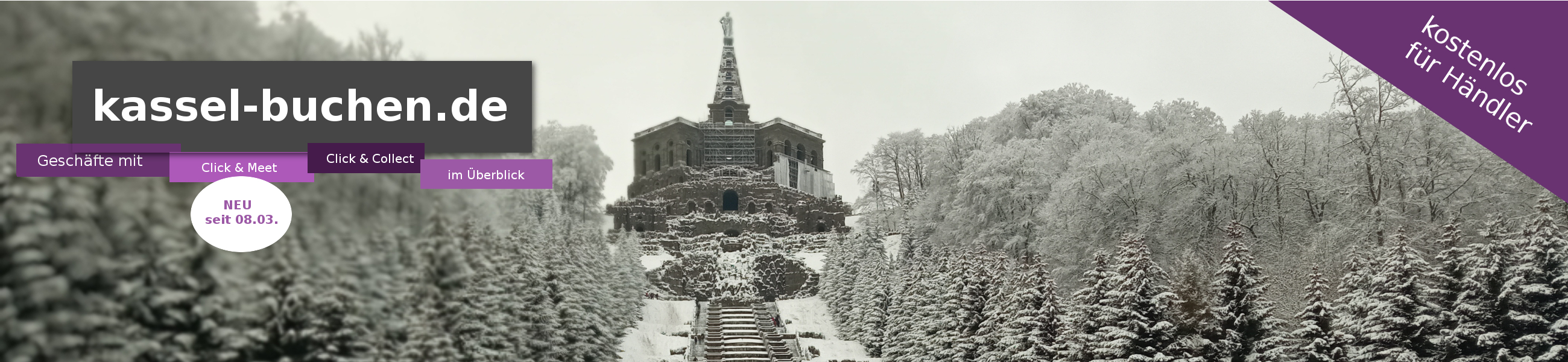 Click & Meet Kassel: Restaurants und Einzelhandel mit Lieferservice und Terminbesuch.